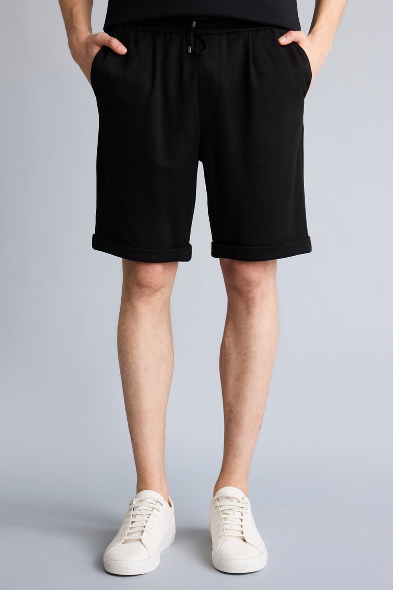 DeFacto Black Man Pique Bermuda Shorts Casual - Image 3